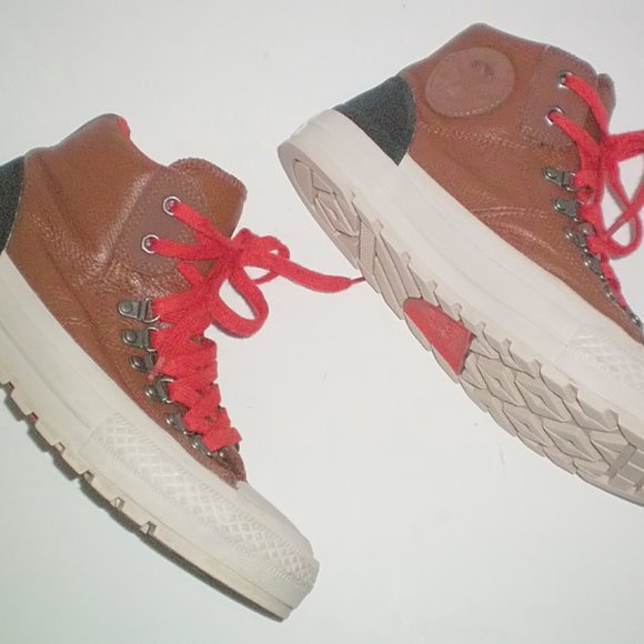 Converse 149384C Chuck Taylor Leather Street Hiker High Top Unisex - Picture 3 of 5